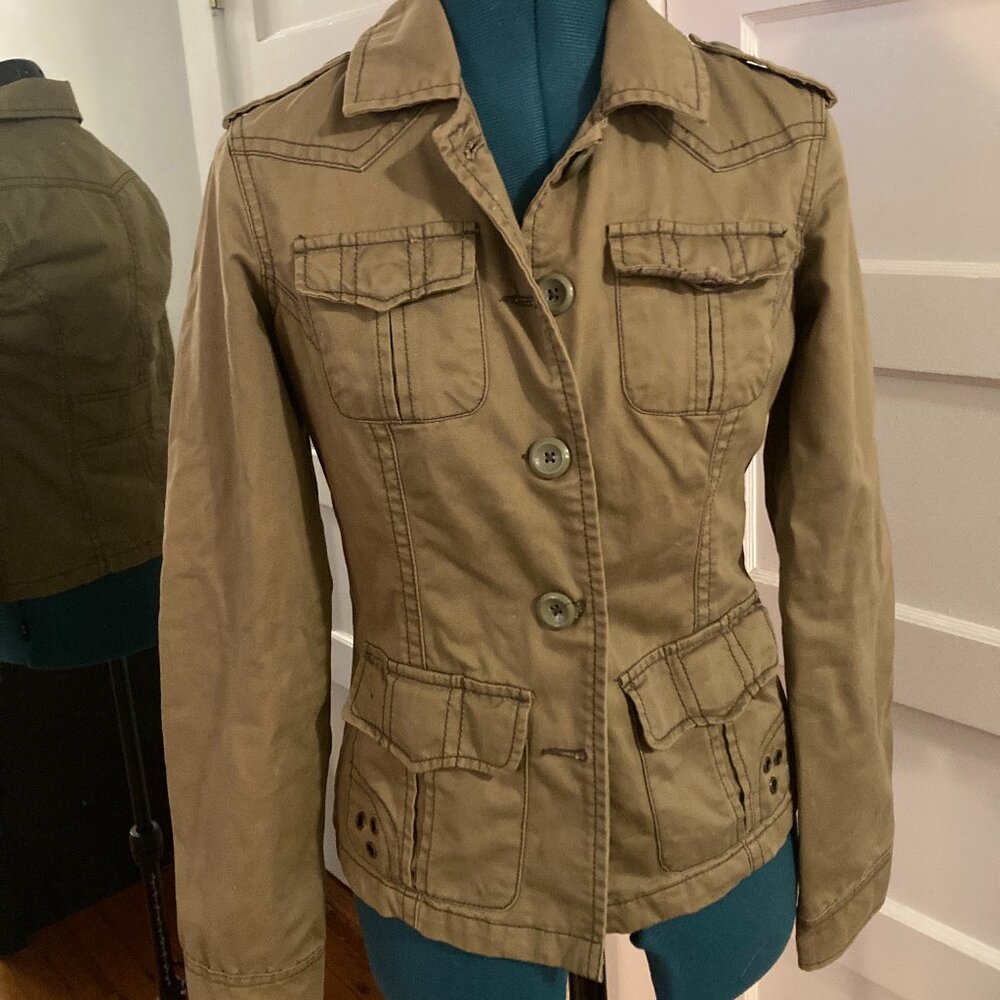 Fitted army style jacket